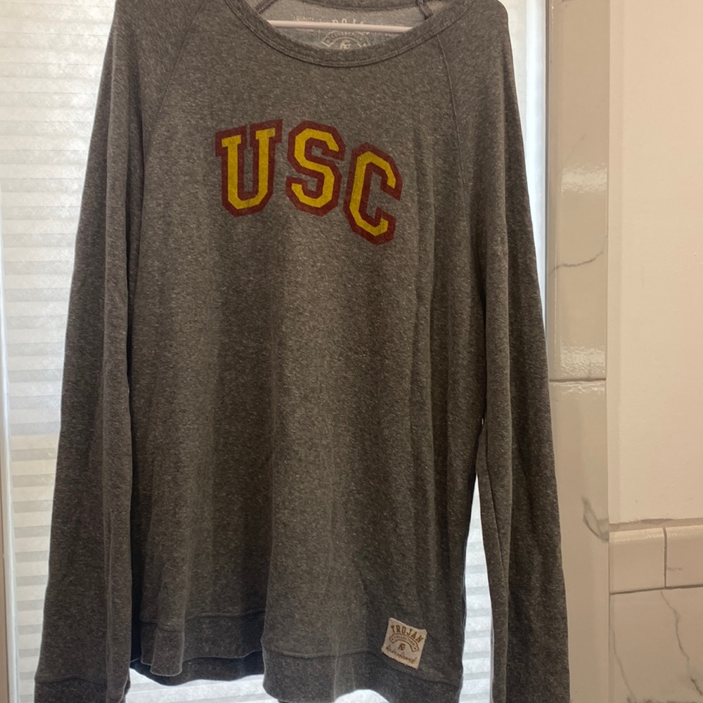 Ladies long USC sweatshirt